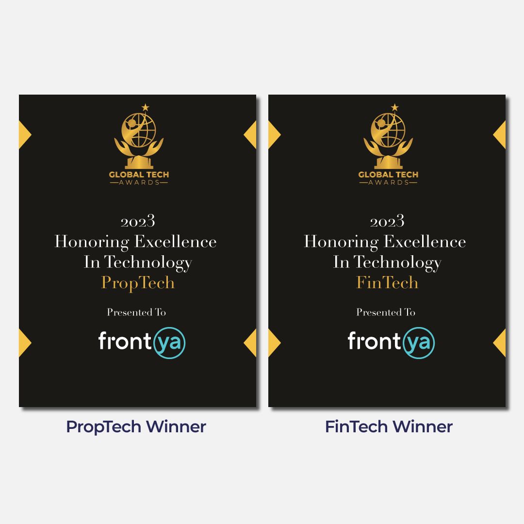 Global Tech Awards 2023 - Excellence in Technology - PropTech and FinTech winner