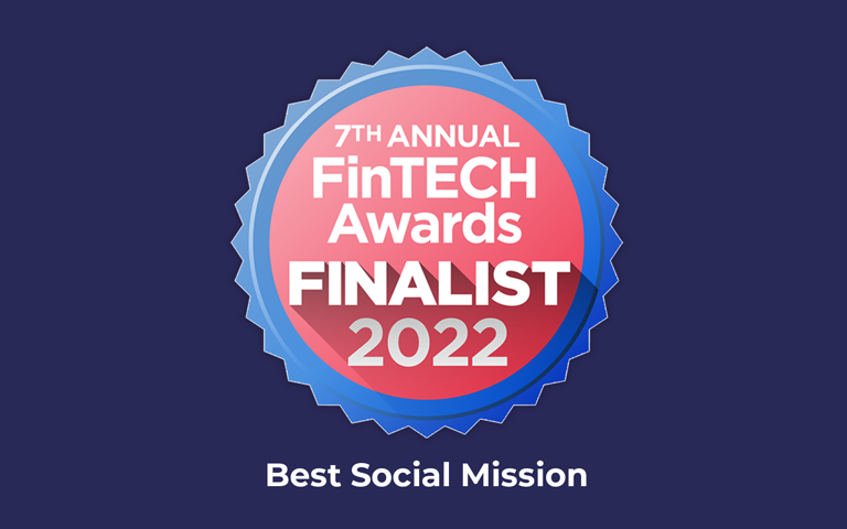 FrontYa is a 2022 finalist for the Fintech Awards, category is Best Social Mission